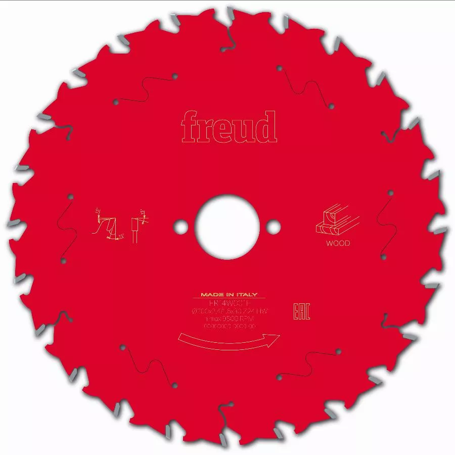 Lame pour scie circulaire portative FREUD - Ø200 2,8/1,8 AL30 Z24 BA 15° - F03FS09721 -FR14W001H