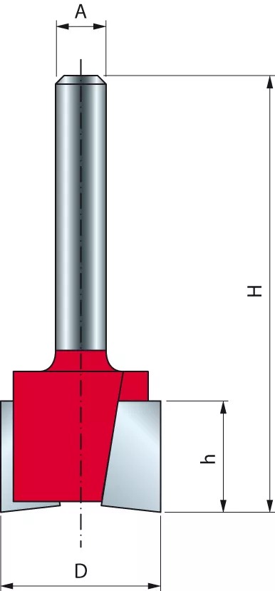 Mèche à mortaiser FREUD - Ø31,8 H12,1/60,3 Q12 Z2 - F03FR01575 -16-11812P