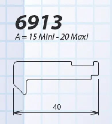 Crochet pour Solo et Senzo 40 mm LA CROISEE DS - 6913