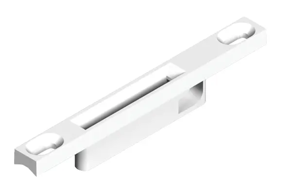 Gâche alu Blanc LA CROISEE DS - 2274-036