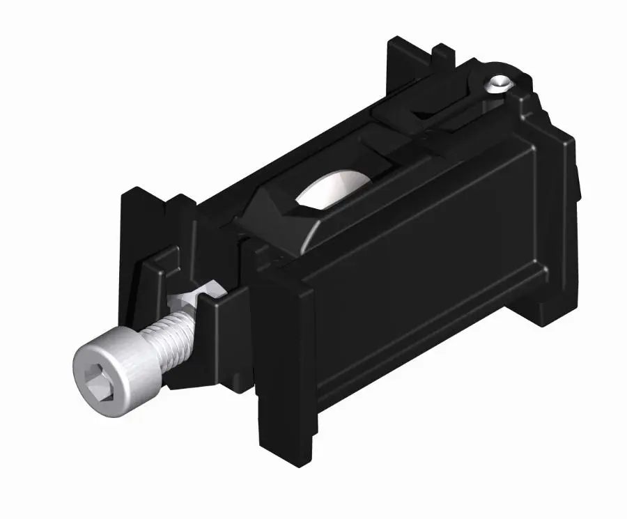 Chariot galet Simple Réglable LA CROISEE DS - douille aiguille PETP inox - 90 kg - Ø 23 mm - 4562