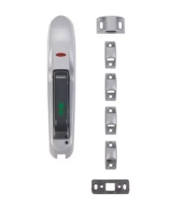 Crémone Defy Gris percée droite LA CROISÉE DS - sans tringle - DS5211-D007                         