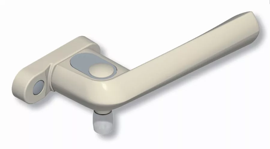 Poignée à olive DIEZ 7150 LA CROISÉE DS - réversible blanc - DS7150-036