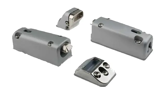  Kit de penes haut et bas FAPIM avec gache 8401I noir 9005 pour crémone pompier Panama - 8401I_37