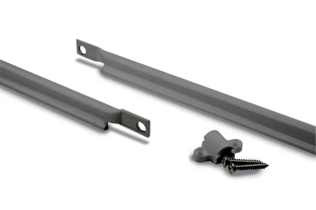 Tringle crémone pompier Panama 8311I FAPIM L.2450 mm gris 9006 - 8311I_G5