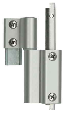 Paire de paumelle centrale Galicube FAPIM NJ aspect inox - 1409A_NJ