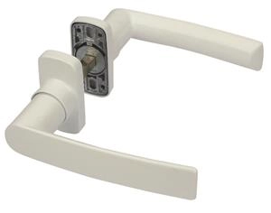 Béquille double Hera FAPIM Carré de 8 - Profil 40 à 55 mm - Blanc - 2041I_32