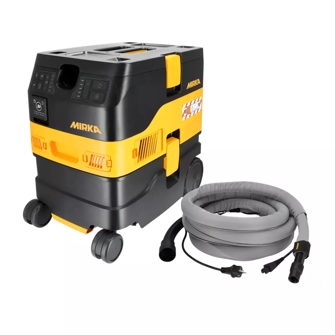 Extracteur de poussière Dexos 1217 M AFC avec tuyau et gaine de 4 m - MIRKA - MIX12171222