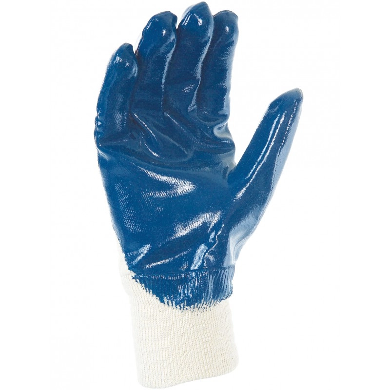 Gant tout enduit support molleton 100% coton SINGER - Manutention lourde milieu humide - Taille 10 - NBR32703