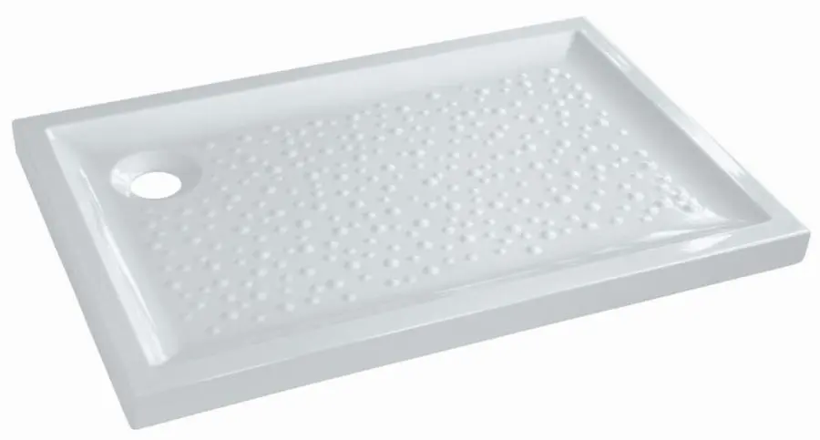 Receveur céramique GEBERIT Bastia - 100 x 80 - extra-plat à poser/encastrer - 00728200000001