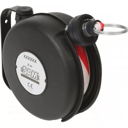 Enrouleur de bandeau securité 8 mètres SAM OUTILLAGE - 2863