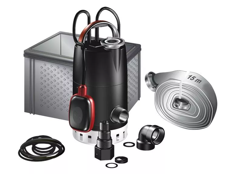 Pompe de relevage immergée eaux usées GRUNDFOS Unilift CC7-A-1 - Avec accessoires - 97519841