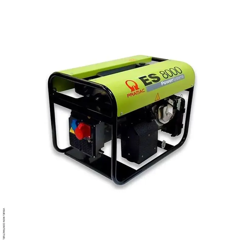 Groupe électrogène essence triphasé 6,6 kW AVR moteur Honda ES8000 - PRAMAC - PE652TH100E