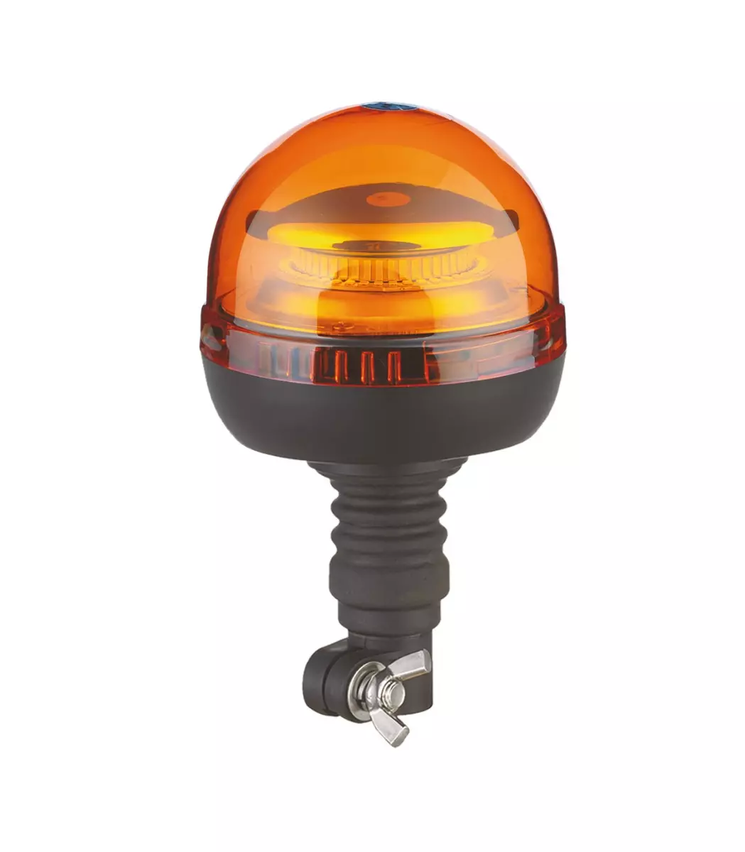 Girophare LED homologué sur tige - 12/24V - AUTOBEST - 258161