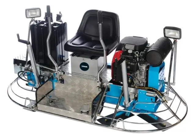 Truelle mécanique autoportée D.2 x 900mm grandes surfaces DIAM - HCP90-H24