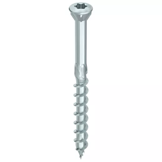 Vis HECO-Topix-Plus T-Drive, FP, A3K pour pare-close - Ø3,5x35mm - Tête Fraisée avec nervures de fraisage - Filetage Partiel - T10 - Boite de 1000 - 60272