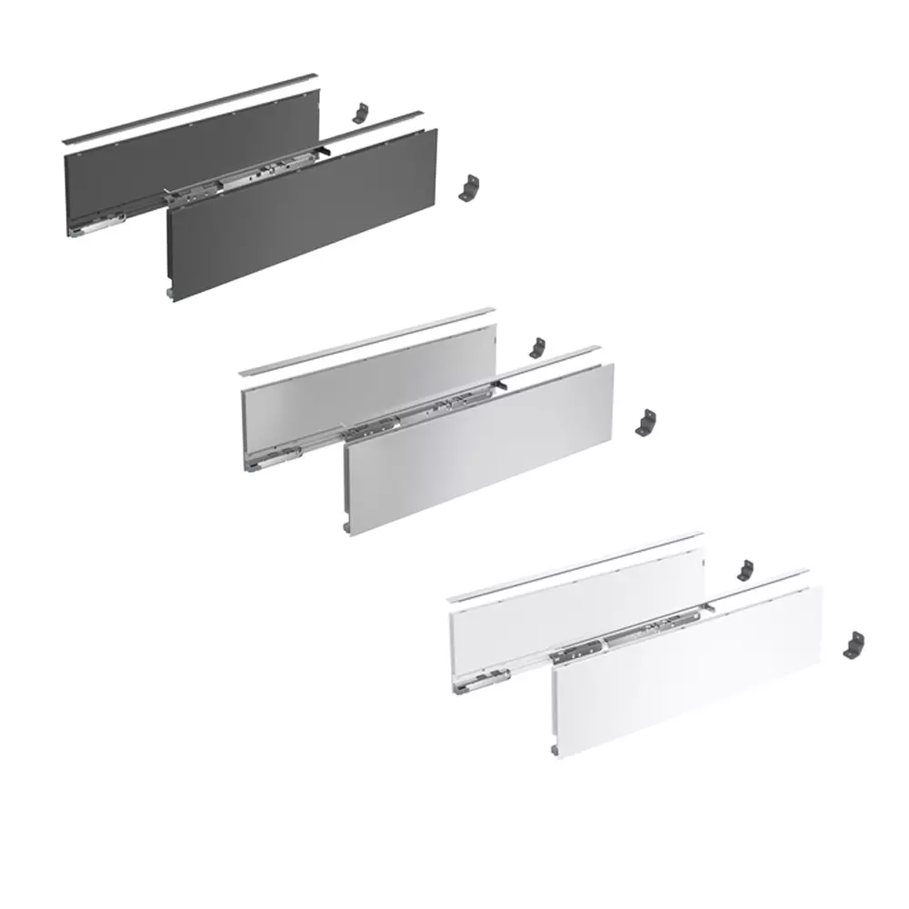 Profilé latéral de tiroir AvanTech YOU, hauteur 139 mm, gauche et droite - HETTICH - 9353