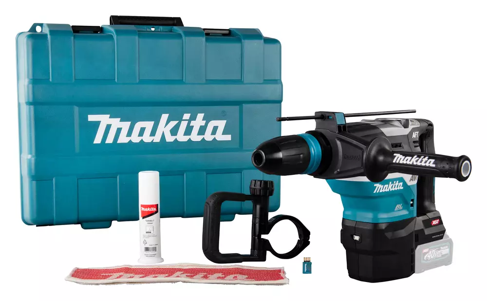 Perfo burineur SDS+ 40V max XGT Bluetooth - MAKITA - sans batterie, ni chargeur - coffret - HR005GZ01