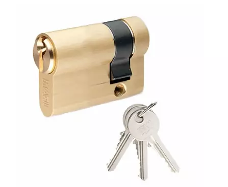 1/2 cylindre profil européen 10X30 F5S LAITON IFAM - 1300