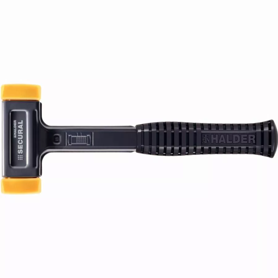 Maillets SECURAL, tête et manche issus d'une seule pièce d'acier, embouts rectangulaires - L=35 mm / B=45 mm - 3380.045