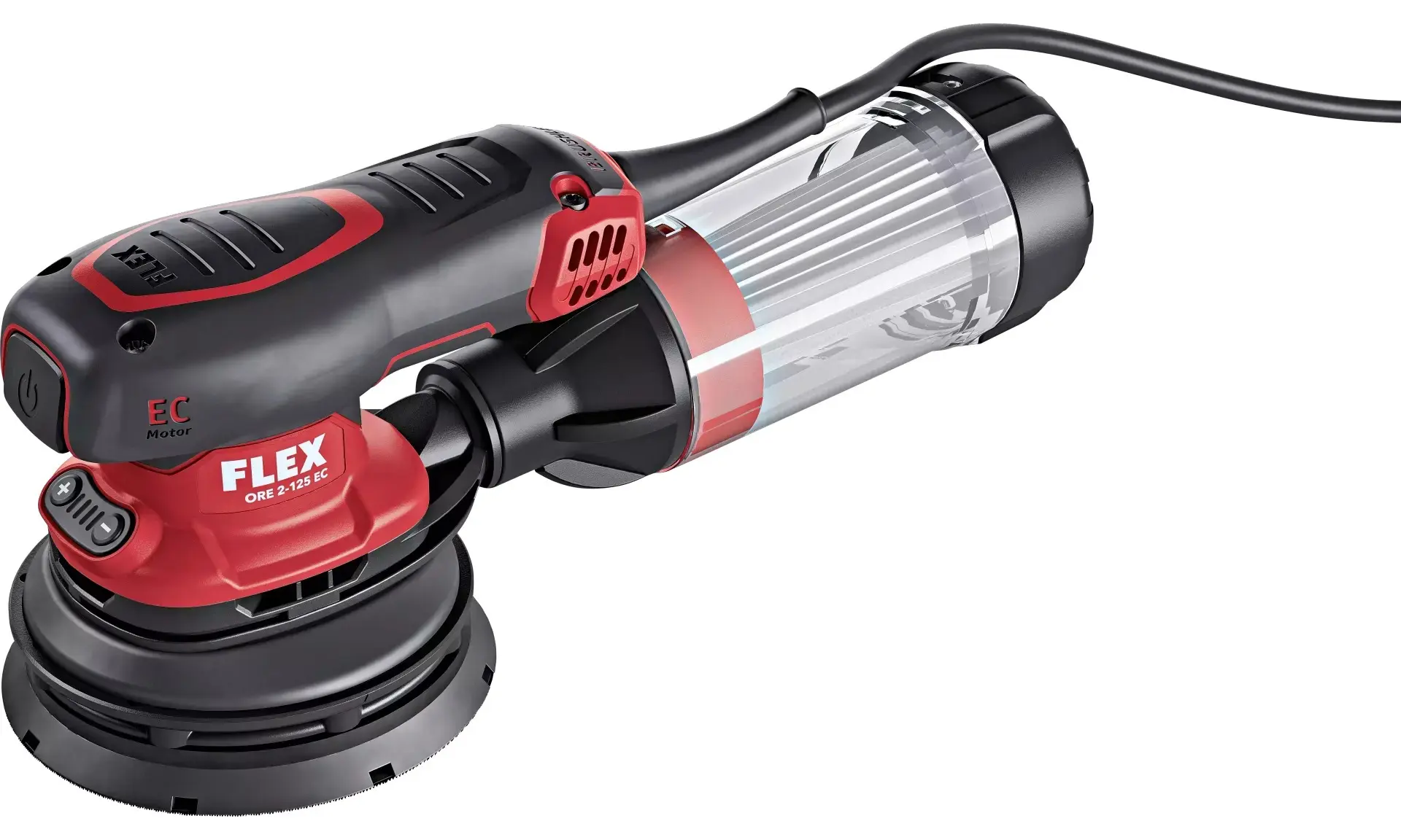 Ponceuse excentrique compacte ORE 2-125 EC Set - 260 W - 125 mm - FLEX - Set livré en L-Boxx - 468886