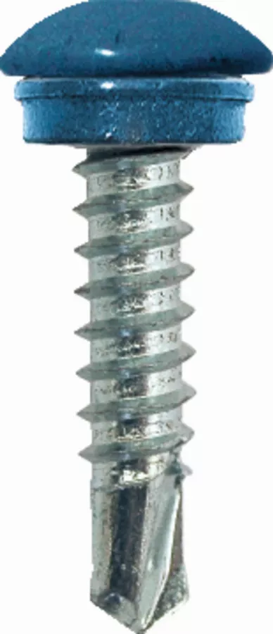 Vis autoperceuse ETANCO Belvis métal - Torx 20 Ø5.5x25 mm - rondelle alu/epdm Ø10 - RAL 9010 - Boite de 100 - 395393001