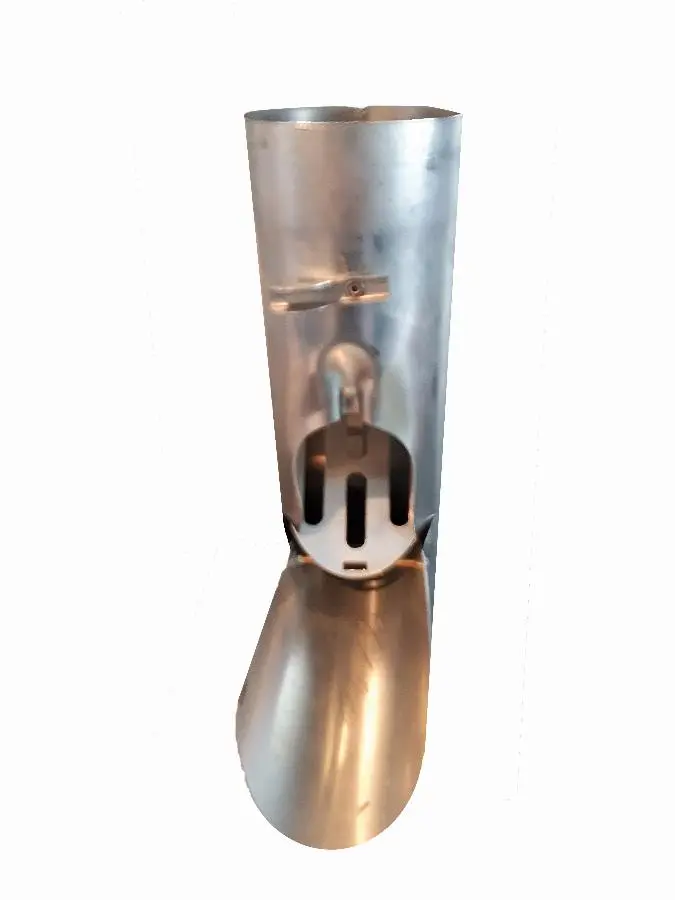 Récupérateur d'eau Ø100 mm INNOVAX avec bascule et vanne - AC ZNC 100 RECUP