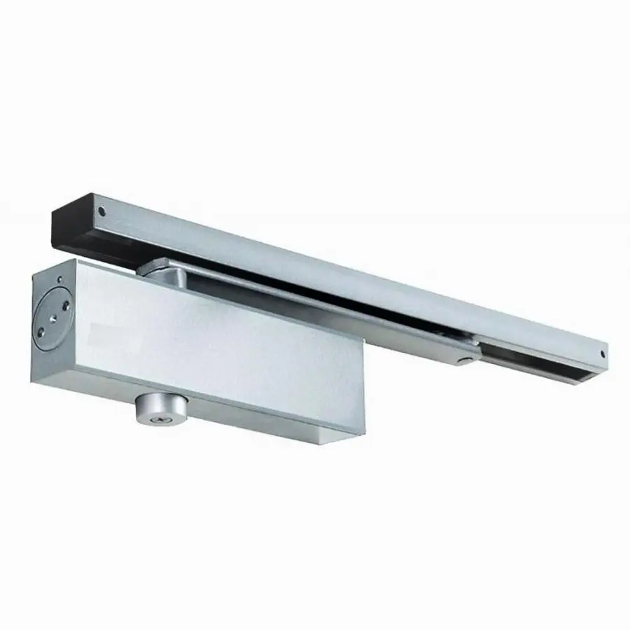 Ferme-porte à coulisse BLINDOMAX - force 3 - coupe-feu - PMR - argent - 658