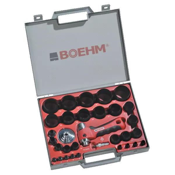 Coffret d'emporte-pièces BOEHM 11 outils de capacité de 3 - 50 mm - JLB330PA