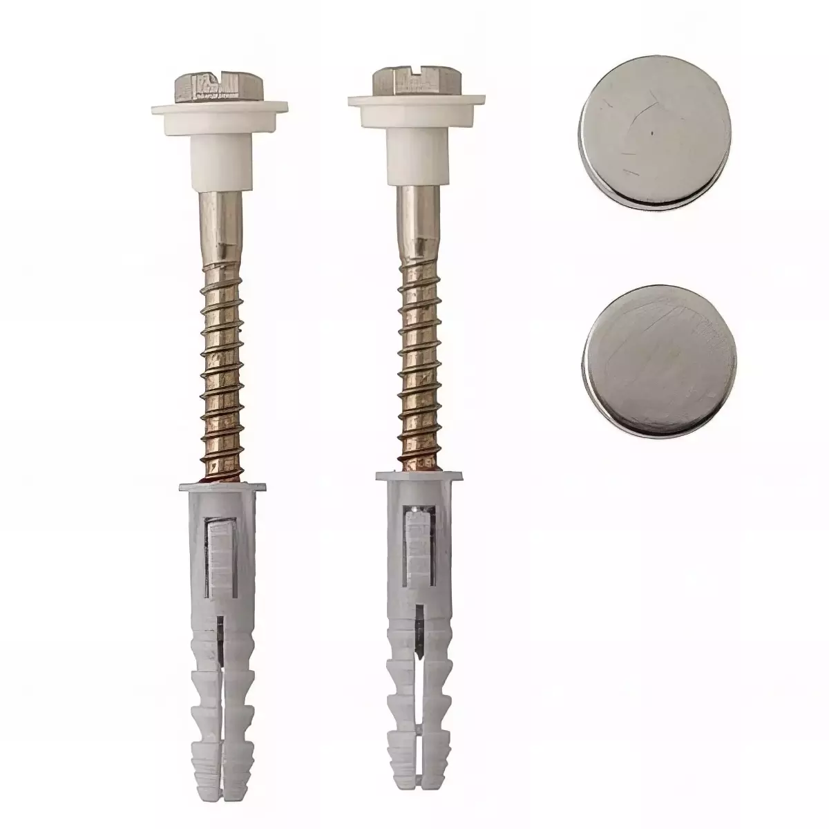 Kit fixation WC/bidet, tête hexagonale fendue - SCELL-IT - FS600XX