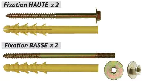 Kit Plak-Plâtre ING FIXATION pour chauffe-eau - A150080