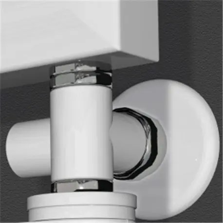 Robinet coude équerre intérieur fonctionnement mixte IRSAP Blanc - VALKITSQMIST01