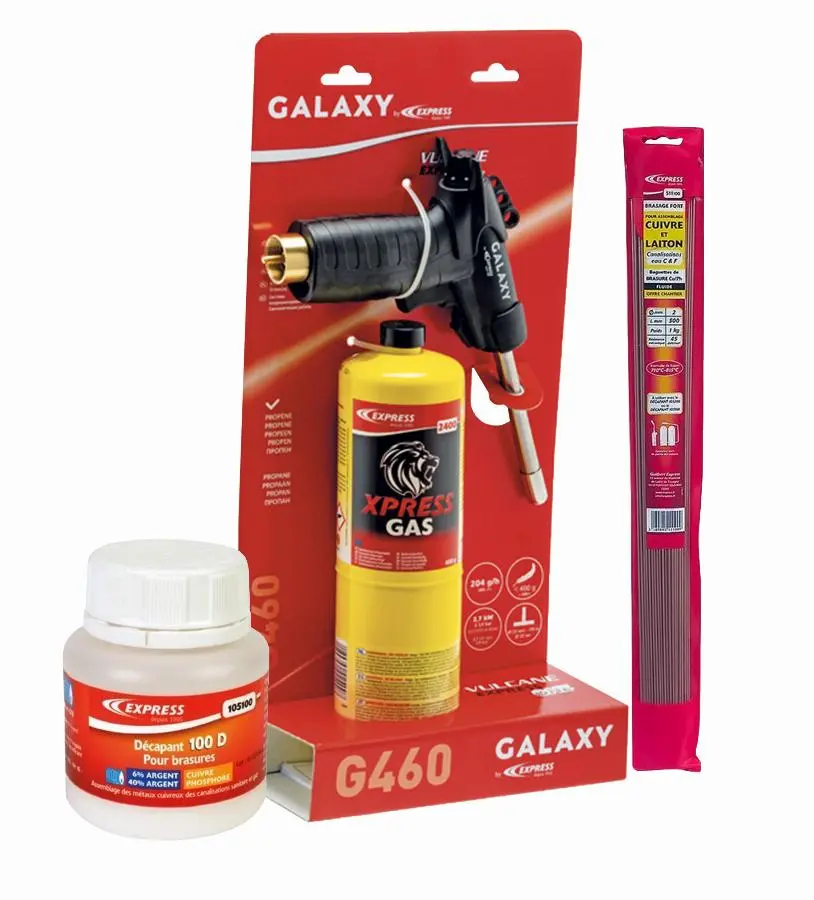Kit brasure chalumeau plombier GUILBERT EXPRESS - 94050