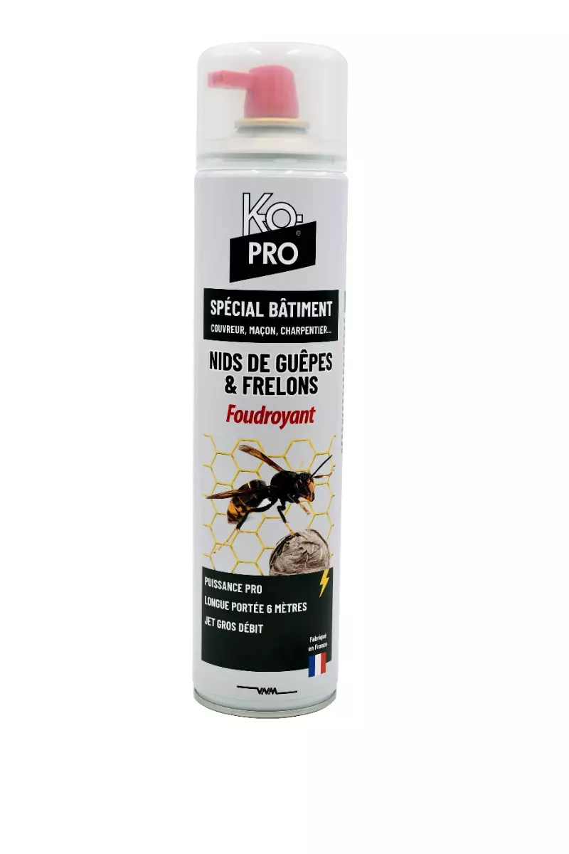 Ko pro nids guêpes frelons 600ml - KO PRO - KNP