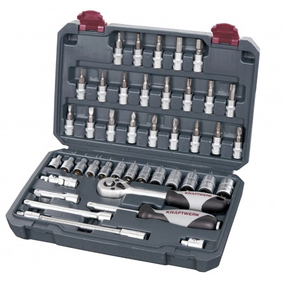 Coffret de douilles Basic Line 1/4" KRAFTWERK - 42 pièces - 204.101.000