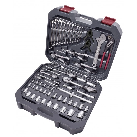 Coffret d'outils universel Basic-Line 1/2" 1/4" KRAFWERK - 243 pièces - 204.106.600