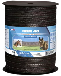 RBM40 10 CONDUCTEURS BOBINE 200M MARRON - Lacmé - 635950