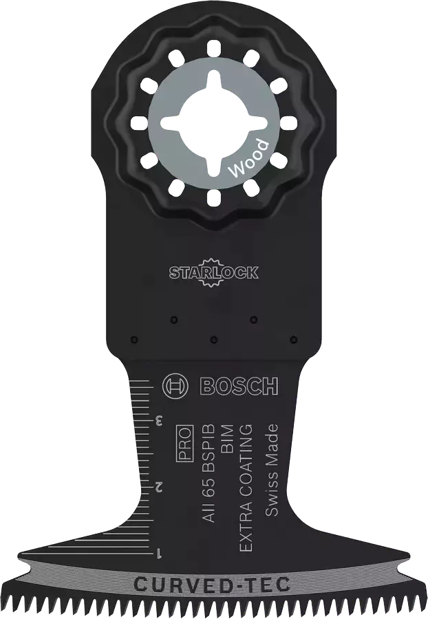 Lame Starlock Pro Bimétal AII 65 BSPIB pour Bois dur - 65 x 40 mm - 1 pièces - BOSCH - 2608669085