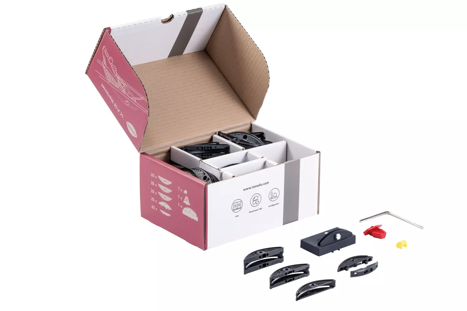 Kit de démarrage LC P-16 pour assemblage de panneaux légers - LAMELLO - 145700