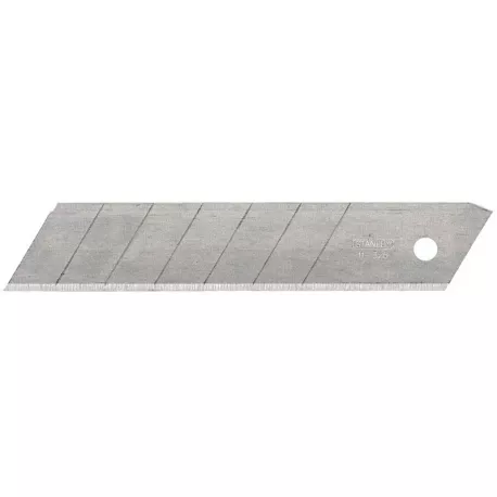 Lame de cutter STANLEY - 18 mm - Distributeur de 5 lames - 0-11-718