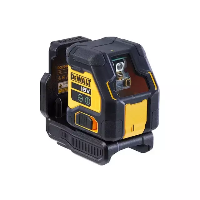 Laser Croix Compact XR 18V - Faisceaux verts – DEWALT -  DCLE34021N-XJ