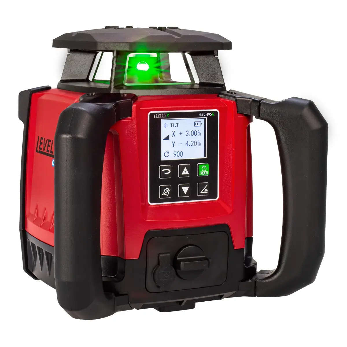 Laser rotatif Levelfix 650HVSG multifonction horizontal et vertical vert - NETIM - 554650