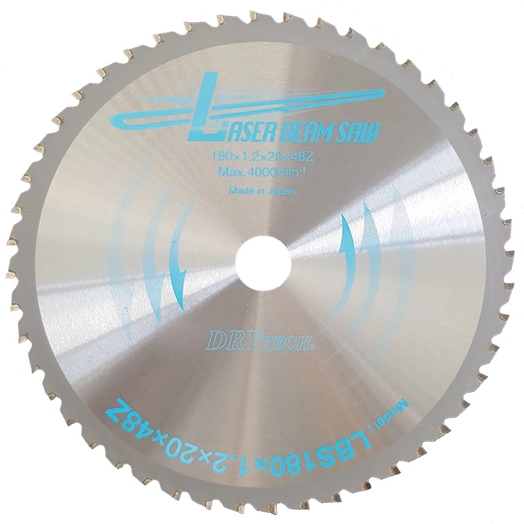 Lame de scie antichoc LBS Ø180 mm JEPSON pour le sciage des métaux - 48 dents - 72218048