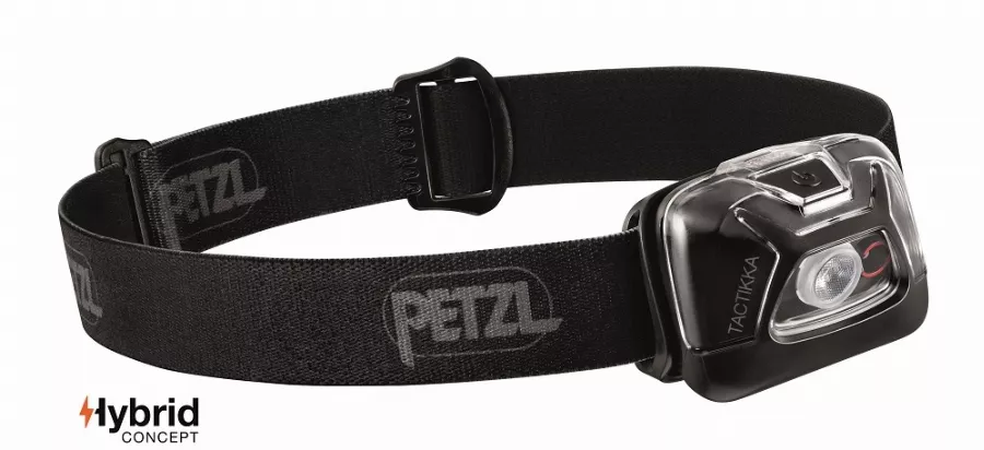 Lampe frontale PETZL Tactikka Noire compacte 300 Lumens - E093HA00