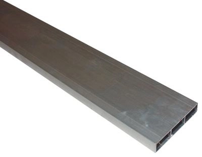 Règle de maçon aluminium brut DUVAL BILCOCQ - Larg.100m x Épais.18mm x Tôle 1.2 mm - Vendu au mètre (6 mètres max) - 41-0101-9996