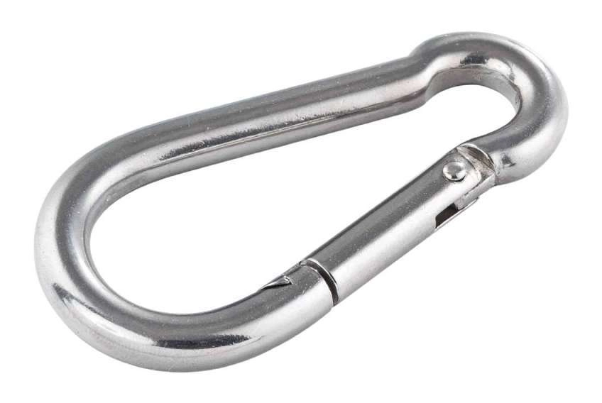 Mousqueton poire zingué LEVAC - Ø 5 x 50 mm - 5264B