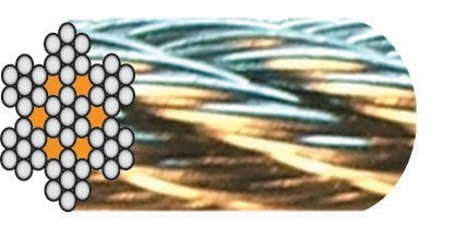 Câble galvanisé 7x7 LEVAC - Ø2 mm - CRM 259 Kg - 1011AGE180