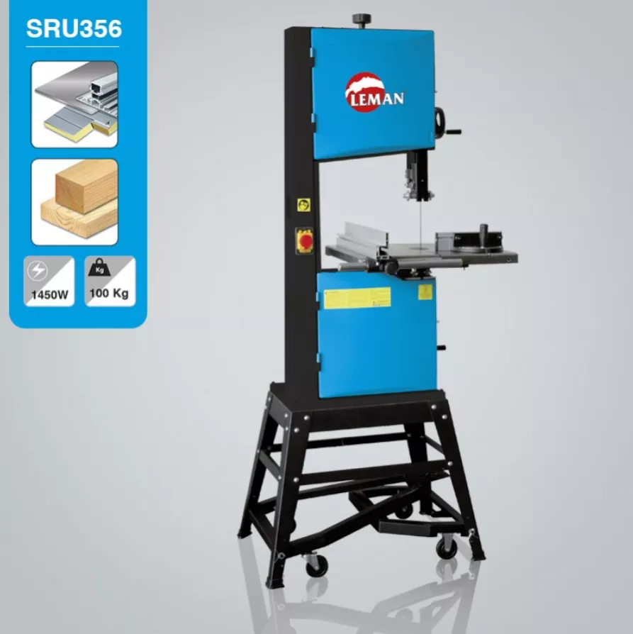 Scie à ruban en 355mm avec piètement - LEMAN - SRU355