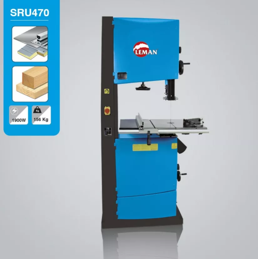Scie à ruban en 470mm (mono) - LEMAN - SRU470