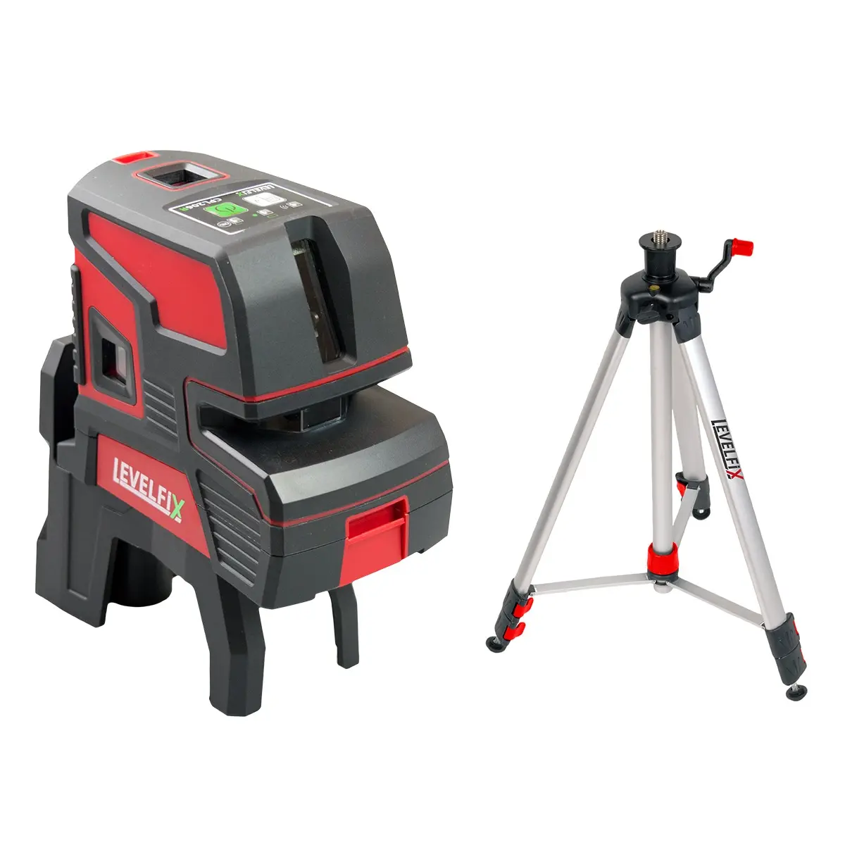 Levelfix CPL206G Laser compact croix et points - Set avec Trépied 1,5 m - NETIM - 556228